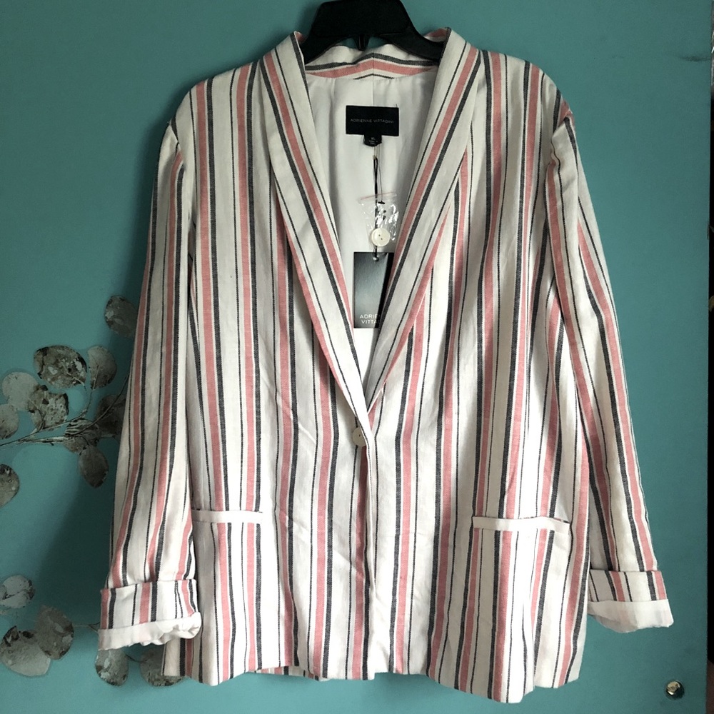 Striped blazer